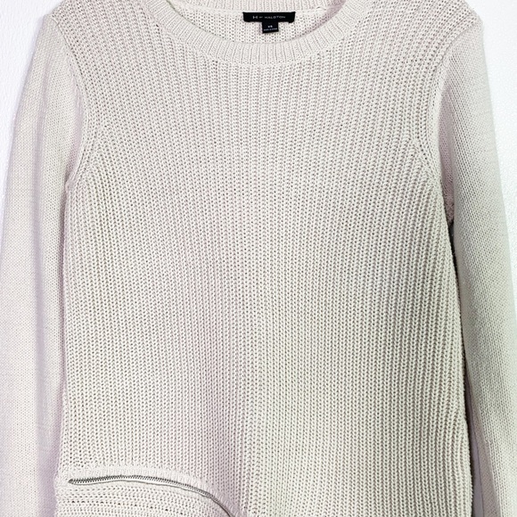 H by Halston asymmetrical sweater xs euc - Picture 4 of 6